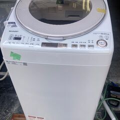 ☆中古￥18,800！SHARP　9.0kg洗濯機　家電　2020年製　ES-TX9A-N型　【BI170】