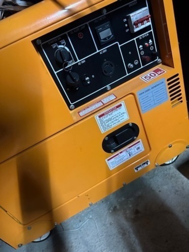 防音型10kw ディーゼル発電機