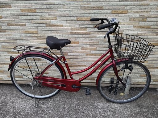 中古自転車 変速無し 26インチ ブロックダイナモ 軽整備済み 防犯登録対応 町田市 相模原市 MM430