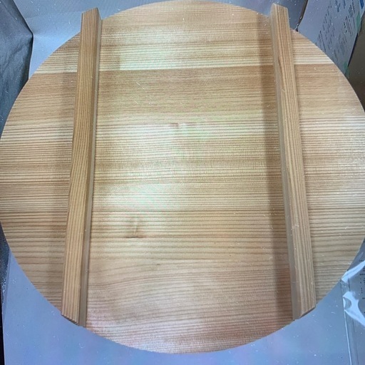 特大 定価29500円 高級さわら のせ蓋おひつ 木製 直径36cm 3升 新品