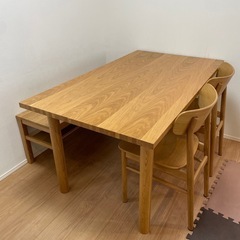 無印　テーブル 無印良品】ダイニングテーブル