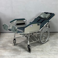 車椅子 介助式 山陽ウィールチェアー 折り畳み 大型 ワイドサイズ 大きいサイズ 介護 ■兵庫県姫路市から A24-189