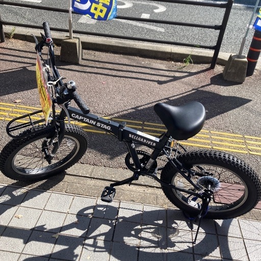極美品CAPTAIN STAG  キャプテンスタッグ 20インチ 折りたたみ自転車1086