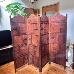 交渉中】インドネシア産 アンティーク ヴィンテージ 木彫りの