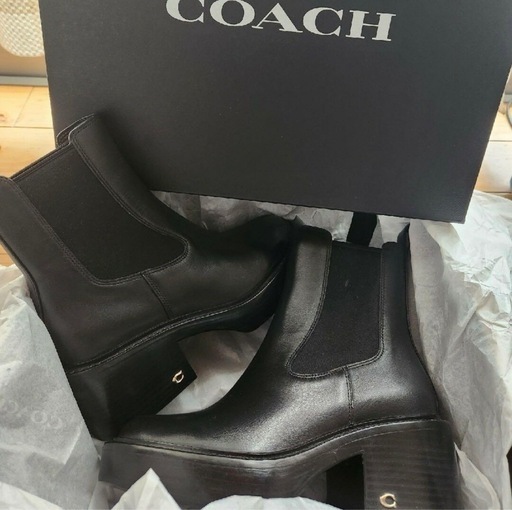 ブーツ『coach』※大阪での受け渡しも可能、値下げ可能です