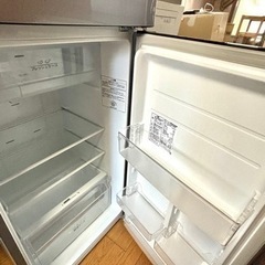 Hisense 2ドア冷凍冷蔵庫【美品】2年ほど使用、表示価格より5,000円