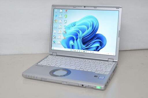 日本製中古軽量ノートPC Windows11+office Panasonic CF-SZ5YDKPR Core i5-6200U/メモリ4GB/SSD256GB/12.1インチ/無線/webカメラ/DVDマルチ