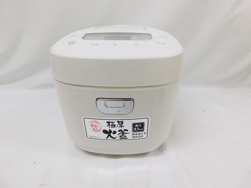 売約済！【恵庭】アイリスオーヤマ　ジャー炊飯器　KS-RC21M10　2023年製　1.0L　中古品　PayPay支払いOK！