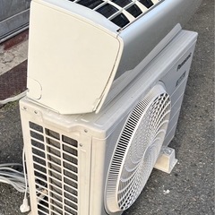 【動作確認済み】2017年 Panasonic リモコン付 ルームエアコン CS-407CF2-W 14畳 単相 200V インバーター冷暖房除湿タイプ リビング 大阪 動作確認済み】2017年 Panasonic リモコン付 ルームエアコン CS-407CF2