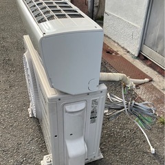 【動作確認済み】2017年 Panasonic リモコン付 ルームエアコン CS-407CF2-W 14畳 単相 200V インバーター冷暖房除湿タイプ リビング 大阪 動作確認済み】2017年 Panasonic リモコン付 ルームエアコン CS-407CF2