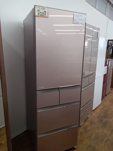 ★ジモティ割あり★ MITSUBISHI 冷蔵庫 455L 17年製 動作確認／クリーニング済み MT2347