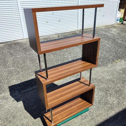 難あり 美品 ジグザグラック4段 ラックBUS15BR 美品‼️ 東谷｜AZUMAYA