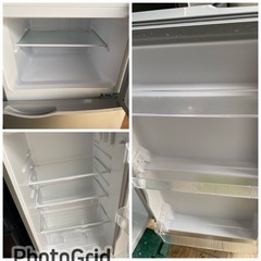 2019年製✨シャープ SHARP 冷蔵庫 (幅48.0cm) 128L 2ドア(右開き) シルバー系 SJ-H13E-S(0921k)