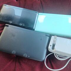任天堂3DS LL&3DS 、DS(ジャンク扱い)充電器付き