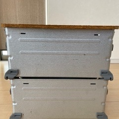 スノーピーク シェルフコンテナ25 2個＋天板 キャンプ アウトドア