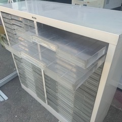 【松橋店】大型スチール製　オフィスレターケース　