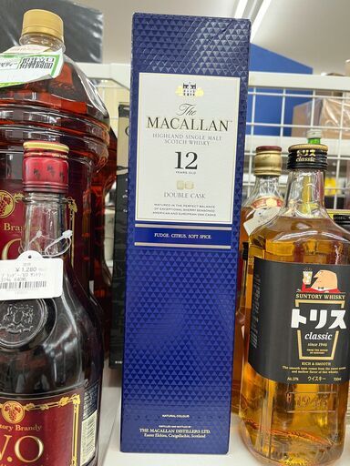 ★ジモティー割有★　The MACALLAN　12年　ウイスキー　700ml　40％　IKD-461