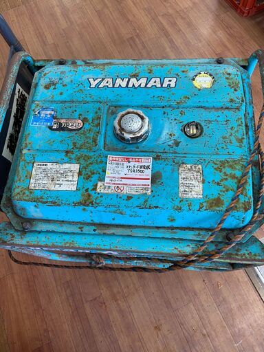 【ジャンク品】【動作OK】【店頭引取限定】ヤンマー YANMAR  スタンダード発電機  YSG3500　6,380円（税込）