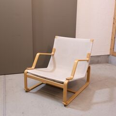 TENDO(天童木工) Bruno Mathsson(ブルーノ・マットソン) マルガリータ イージーチェア/アーム付。日本人に合うようにデザインされた包み込まれるような座り心地のパーソナルチェア♪