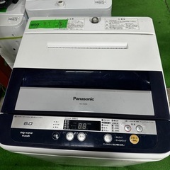 ご来店時、ガン×2お値引き‼️Panasonic(パナソニック) 2013年製 6.0kg