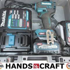 マキタ makita TD003G インパクトドライバ 中古品 バッテリ40V 2.0Ah二 