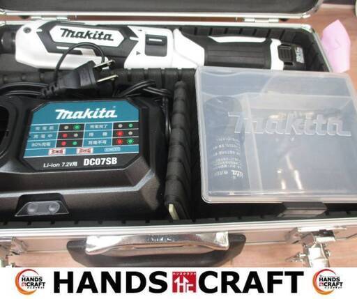 マキタ makita TD022D ペンインパクトドライバ 中古美品 バッテリ7.2V二個/充電器/説明書付き 【ハンズクラフト宜野湾店】