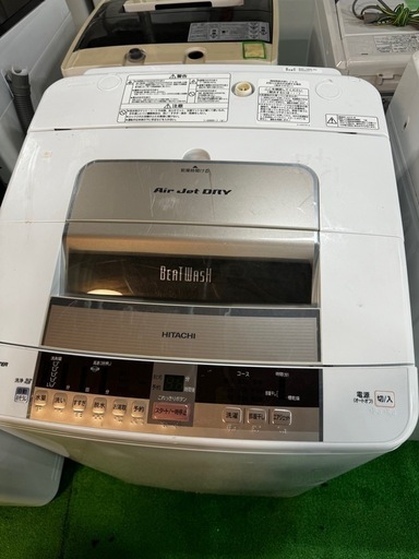 ご来店時、ガン×2お値引き‼️HITACHI(ヒタチ) 2015年製 8.0kg 洗濯機