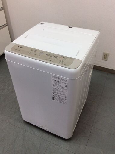 JT9566【Panasonic/パナソニック 5.0㎏洗濯機】美品 2019年製 NA-F50B13 家電 洗濯 簡易乾燥付
