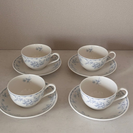 Afternoon Tea(アフタヌーンティー)カップ\u0026ソーサー4脚