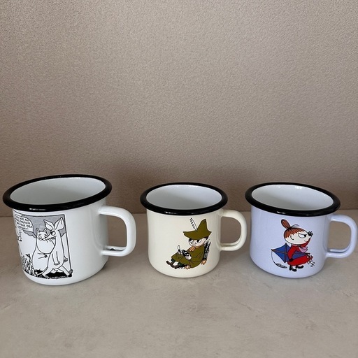 ムーミン(MOOMIN)ホーローマグmuurla