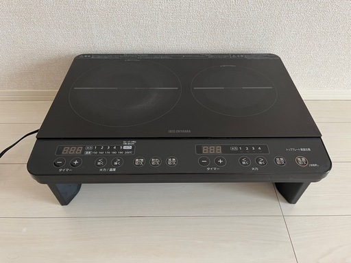 アイリスオーヤマ　2口IHコンロ
