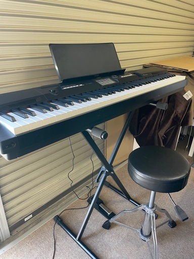 CASIO PX-360M Privia 電子ピアノ、ステージやスタジオで真価を発揮する多彩な機能、タッチパネル付きカラー液晶搭載。