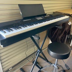 CASIO PX-360M Privia 電子ピアノ、ステージやスタジオで真価を発揮する多彩な機能、タッチパネル付きカラー液晶搭載。