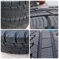 ［八4801］セドリック　ホイール　NEXEN 2013年製　スタッドレスタイヤ　ウィンガードアイス　195/65R15 4本セット 