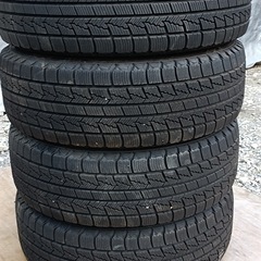 ［八4801］セドリック　ホイール　NEXEN 2013年製　スタッドレスタイヤ　ウィンガードアイス　195/65R15 4本セット 