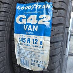 【新品・未使用】 ダイハツ ハイゼット 12インチ タイヤ＆ホイール 4本 セット グッドイヤー 145/R12 2022年製