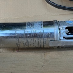 大幅値下げ深井戸用水中ポンプ　シントー 深井戸用水中ポンプ  KPF-302 450W 動作品