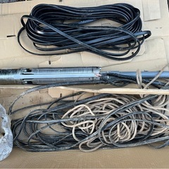 大幅値下げ深井戸用水中ポンプ　シントー 深井戸用水中ポンプ  KPF-302 450W 動作品