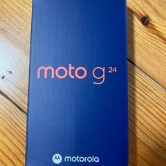 【新品未開封】 moto g24 SIMフリー 5000万画素カメラ