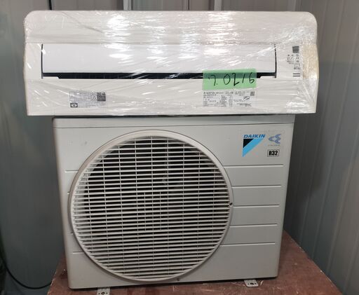 ワ0216 DAIKIN2018年製2.2kw6畳適用45000円標準工事込み＠大阪市内・岩出市内価格