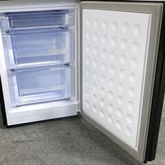 高年式!2022年製! エルソニック EJ-R152F 2ドア冷蔵庫 152L ブラック ミラー 中古家電 店頭引取歓迎 R8737