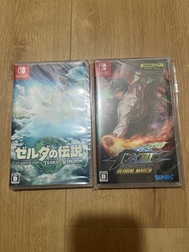 Switchソフト　ゼルダの伝説ティアキンセット
