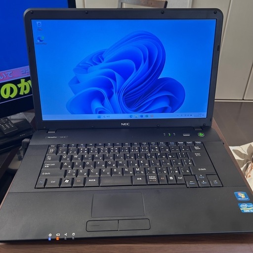 ノートパソコン【Windows11、SSD換装、Corei3】NEC VersaPro VA-D Microsoft Office2021
