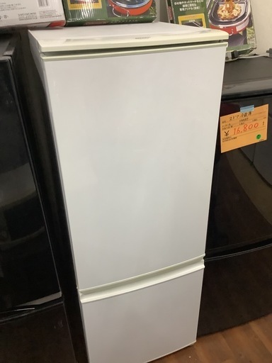 シャープ　2ドア冷蔵庫　SJ-S17B-HG  リサイクルショップ宮崎屋　佐土原店　24.9.26F