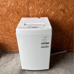 TOSHIBA 洗濯機 4.5kg 2020年式 引取り限定