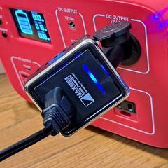 PowerArQ2(500Wh)ポタ電 美品(AC出力のみ不具合アリ)