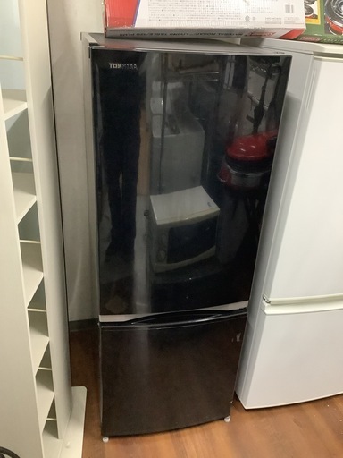 TOSHIBA　2ドア冷蔵庫　GR-M15BS リサイクルショップ宮崎屋　佐土原店　24.9.26F