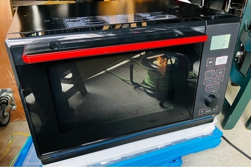山善 オーブンレンジ 2022年製　PPRK-F250TSV-BK