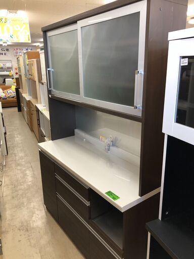 11395 2枚扉フック付き食器棚 🚗2月23、25、26日堺市・松原市 11395 2枚扉フック付き食器棚 🚗2月23、25、26日堺市・松原市