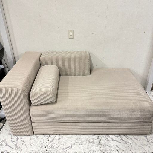 19878  IKEA 1～2人掛けソファ 寝椅子モジュール 収納付き +α   ◆大阪市内・東大阪市他 6,000円以上ご購入で無料配達いたします！◆ ※京都・高槻・枚方方面◆神戸・西宮・尼崎方面◆生駒方面、大阪南部方面　それぞれ条件付き無料配送あり！